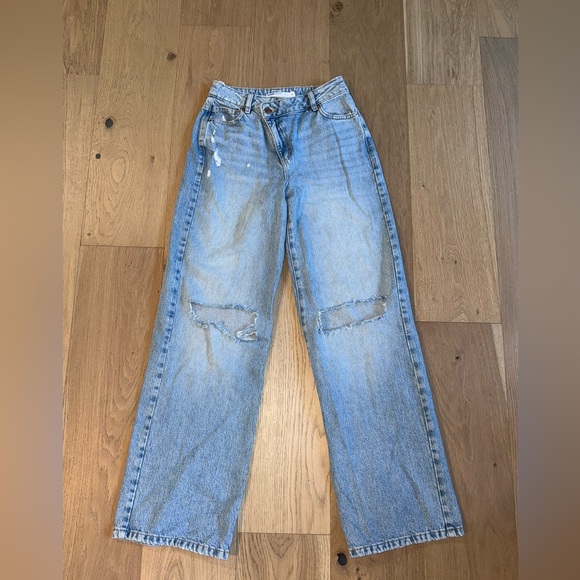 Garage Street Wide Leg Jeans - Picture 1 of 3